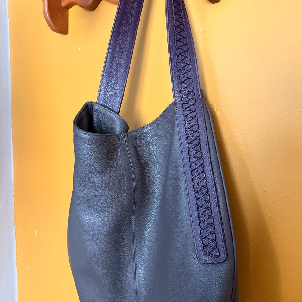 Callista Leather Shoulder Bag - Picture 2 of 3